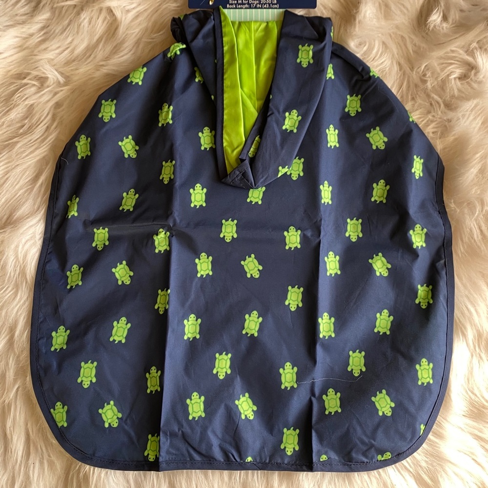 BUTTONS & BONES TURTLE RAIN JACKET